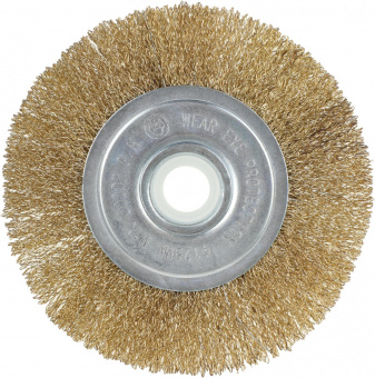 Щетка дисковая по мет. Elitech 1820.074700 d=125мм d(посад.)=22.2мм (угловые шлифмашины) (упак.:1шт) от магазина РЭССИ