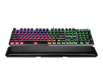 Клавиатура MSI Vigor GK71 Sonic механическая черный USB Multimedia for gamer LED (подставка для запястий) (S11-04RU233-CLA) от магазина РЭССИ