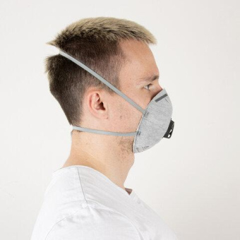 Респиратор Jeta Safety угольный FFP2 с клапаном (10 шт.) чашеобразный JM-8626 от магазина РЭССИ