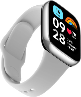 Смарт-часы Xiaomi Redmi Watch 3 Active 38.88мм 1.83" LCD корп.серый рем.серый разм.брасл.:135-200мм (BHR7272GL) от магазина РЭССИ