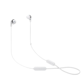 Гарнитура вкладыши JBL Tune 215BT белый беспроводные bluetooth шейный обод (JBLT215BTWHT) от магазина РЭССИ