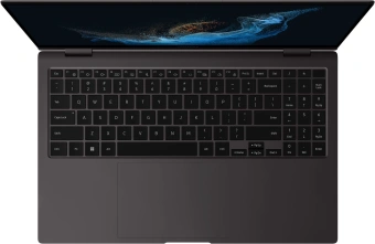 Ноутбук Samsung Galaxy Book 2 Pro 360 NP950 Core i7 1260P 16Gb SSD512Gb Intel Iris Xe graphics 15.6" AMOLED Touch FHD (1920x1080) Windows 11 Home English grey WiFi BT Cam (NP950QED-KA1IN) от магазина РЭССИ