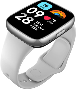 Смарт-часы Xiaomi Redmi Watch 3 Active 38.88мм 1.83" LCD корп.серый рем.серый разм.брасл.:135-200мм (BHR7272GL) от магазина РЭССИ