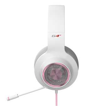 Наушники с микрофоном Edifier G4 SE белый 1.3м накладные оголовье от магазина РЭССИ