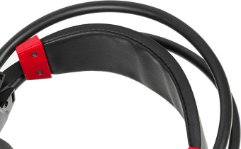Наушники с микрофоном A4Tech Bloody G300 черный/красный 2.2м мониторные оголовье (G300 BLACK+RED) от магазина РЭССИ