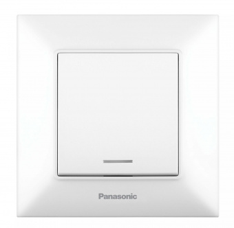 Выключатель Panasonic Arkedia Slim WNTC00432WH-RU скрыт. 1кл. 2хпол. IP20 белый (упак.:1шт) от магазина РЭССИ