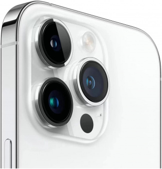 Смартфон Apple A2893 iPhone 14 Pro Max 512Gb 6Gb серебристый моноблок 3G 4G 1Sim 6.7" 1290x2796 iOS 16 48Mpix 802.11 a/b/g/n/ac/ax NFC GPS GSM900/1800 GSM1900 TouchSc Protect от магазина РЭССИ