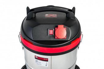 Строительный пылесос P.I.T. PVC20-C МАСТЕР 1500Вт (уборка: сухая/влажная) серебристый от магазина РЭССИ