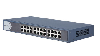 Коммутатор Hikvision DS-3E0524-E(B) 24G неуправляемый от магазина РЭССИ