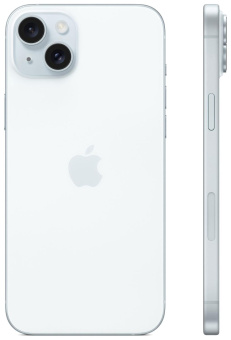 Смартфон Apple A3096 iPhone 15 Plus 256Gb голубой моноблок 3G 4G 2Sim 6.7" 1290x2796 iOS 17 48Mpix 802.11 a/b/g/n/ac/ax NFC GPS GSM900/1800 TouchSc Protect от магазина РЭССИ