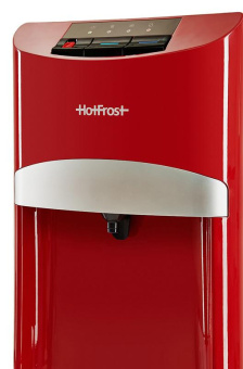 Кулер Hotfrost 45A напольный компрессорный красный/черный от магазина РЭССИ