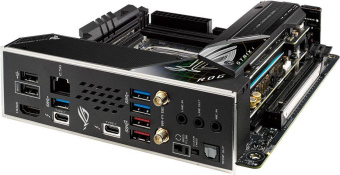 Материнская плата Asus ROG STRIX Z690-I GAMING WIFI Soc-1700 Intel Z690 2xDDR5 mini-ITX AC`97 8ch(7.1) 2.5Gg RAID+HDMI от магазина РЭССИ