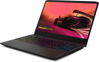 Ноутбук Lenovo IP Gaming 3 15ACH6 Ryzen 5 5600H 8Gb SSD512Gb NVIDIA GeForce RTX 3050 4Gb 15.6" IPS FHD (1920x1080) noOS black WiFi BT Cam (82K2002BRK) от магазина РЭССИ