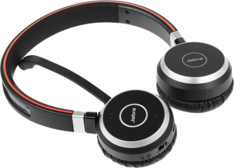 Наушники с микрофоном Jabra Evolve 65 SE черный накладные BT оголовье (6599-833-309) от магазина РЭССИ