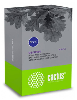 Картридж матричный Cactus CS-SP200 фиолетовый для Star SP200/212FC/212FD/242/298 от магазина РЭССИ