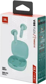 Гарнитура вкладыши JBL Wave Flex мятный беспроводные bluetooth в ушной раковине (JBLWFLEXMIT) от магазина РЭССИ