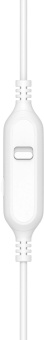 Наушники с микрофоном A4Tech Fstyler FH280U белый 2м мониторные USB оголовье от магазина РЭССИ