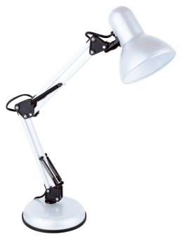 Светильник Lucia Юниор (465-W) настольный на подставке E27 белый 40Вт от магазина РЭССИ