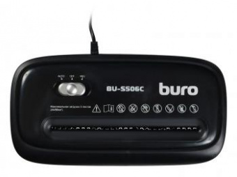 Шредер Buro Home BU-S506C (секр.P-4) фрагменты 5лист. 12лтр. пл.карты от магазина РЭССИ