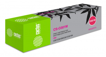 Картридж лазерный Cactus 44973542 CS-O301M 44973542 пурпурный (1500стр.) для Oki C301/321 от магазина РЭССИ