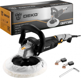 Полировальная машина Deko DKP1500 1500Вт от магазина РЭССИ
