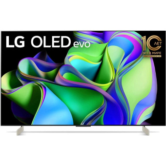 Телевизор OLED LG 42" OLED42C3RLA.ARUB холодный беж 4K Ultra HD 120Hz DVB-T DVB-T2 DVB-C DVB-S2 USB WiFi Smart TV от магазина РЭССИ