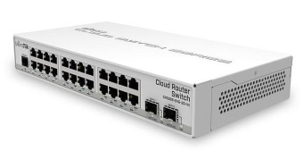 Mikrotik Cloud Router Switch CRS326-24G-2S+IN коммутатор с функциями маршрутизатора от магазина РЭССИ