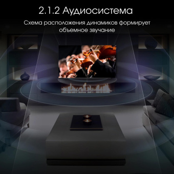 Телевизор OLED Digma Pro 65" OLED 65M Google TV Frameless черный/серебристый 4K Ultra HD 120Hz DVB-T DVB-T2 DVB-C DVB-S DVB-S2 USB WiFi Smart TV от магазина РЭССИ