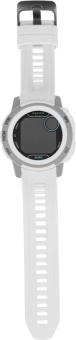 Смарт-часы Garmin Instinct 2s Solar 40мм 1.2" AMOLED корп.черный/белый рем.белый (010-02564-03) от магазина РЭССИ