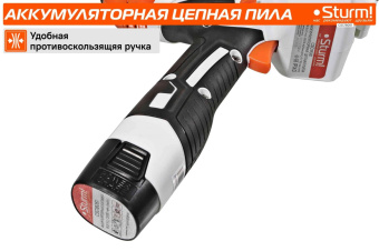 Цепная пила Sturm! CSC18061 аккум. дл.шины:6" (15cm) 1аккум. 2Ач от магазина РЭССИ