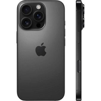 Смартфон Apple A3294 iPhone 16 Pro 256Gb черный титан моноблок 3G 4G 2Sim 6.3" 1206x2622 iOS 18 48Mpix 802.11 a/b/g/n/ac/ax/be NFC GPS Protect от магазина РЭССИ