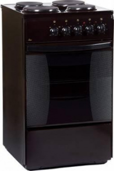 Плита Электрическая Flama AE 1403 B коричневый эмаль от магазина РЭССИ