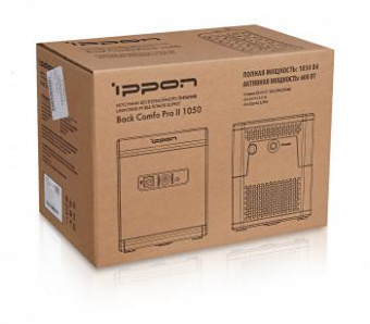 Источник бесперебойного питания Ippon Back Comfo Pro II 1050 600Вт 1050ВА черный от магазина РЭССИ
