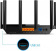Картинка Роутер беспроводной TP-Link Archer AX73 AX5400 10/100/1000BASE-TX черный от магазина РЭССИ Роутер беспроводной TP-Link Archer AX73 AX5400 10/100/1000BASE-TX черный от магазина РЭССИ