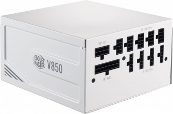 Блок питания Cooler Master ATX 850W V Gold V2 White Case 80+ gold (24+8+4+4pin) APFC 135mm fan 12xSATA Cab Manag RTL от магазина РЭССИ