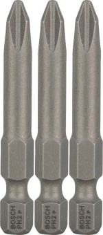 Набор бит Bosch PH2 XH (2607001528) универсал. (3пред.) для шуруповертов от магазина РЭССИ