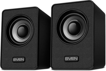 Колонки Sven 135 2.0 черный 6Вт портативные от магазина РЭССИ