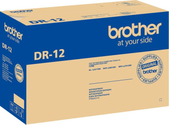 Блок фотобарабана Brother DR12 ч/б:12000стр. для DCPL2551DN/MFCL2751DW/HLL2371DN Brother от магазина РЭССИ