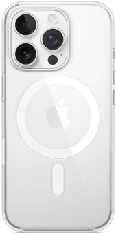 Чехол (клип-кейс) Apple для Apple iPhone 16 Pro Clear Case A3245 with MagSafe прозрачный (MA7E4ZM/A) от магазина РЭССИ