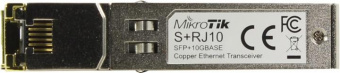 Mikrotik SFP+ RJ45 10GBASE-T Copper Module проводной модуль от магазина РЭССИ