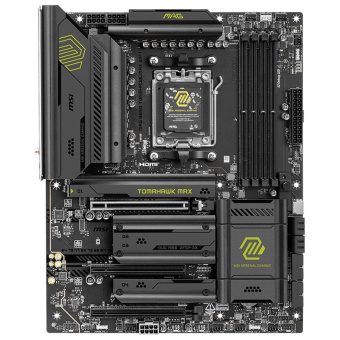 Материнская плата MSI MAG B850 TOMAHAWK MAX WIFI  SocketAM5 AMD B850 4xDDR5 ATX AC`97 8ch(7.1) 5Gigabit RAID+HDMI от магазина РЭССИ