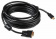 Кабель Buro HDMI-19M-DVI-D-10M HDMI (m) DVI-D (m) 10м феррит.кольца черный от магазина РЭССИ