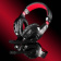 Наушники с микрофоном Оклик HS-L320G Phoenix черный/красный 1.9м мониторные оголовье (359482) от магазина РЭССИ