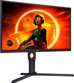 Монитор AOC 24.5" Gaming 25G3ZM черный/красный VA LED 16:9 HDMI матовая HAS Piv 300cd 178гр/178гр 1920x1080 240Hz DP FHD 4.24кг от магазина РЭССИ