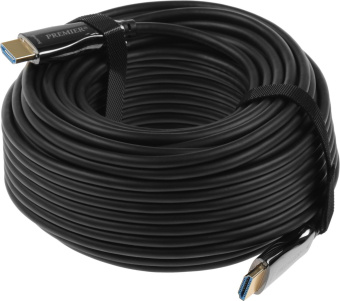 Кабель соединительный аудио-видео Premier 5-807 25.0 HDMI (m)/HDMI (m) 25м. позолоч.конт. черный от магазина РЭССИ