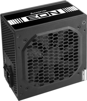 Блок питания Chieftec ATX 400W Eon ZPU-400S 80 PLUS WHITE (20+4pin) APFC 120mm fan 4xSATA от магазина РЭССИ