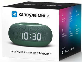 Умная колонка VK Капсула Мини Маруся зел.хвойный 5W 1.0 BT 10м (MRC02SG) от магазина РЭССИ