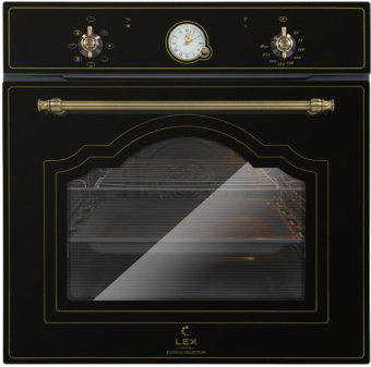 Духовой шкаф Электрический Lex EDM 077C BL черный от магазина РЭССИ