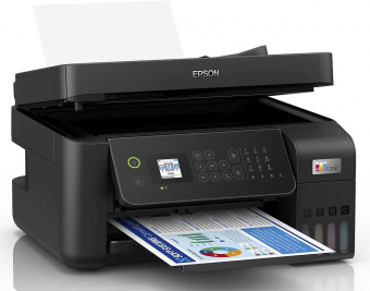 МФУ струйный Epson L5290 A4 WiFi USB RJ-45 черный от магазина РЭССИ