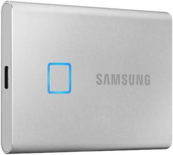 Накопитель SSD Samsung USB-C 2Tb MU-PC2T0S/WW T7 Touch 1.8" серый от магазина РЭССИ
